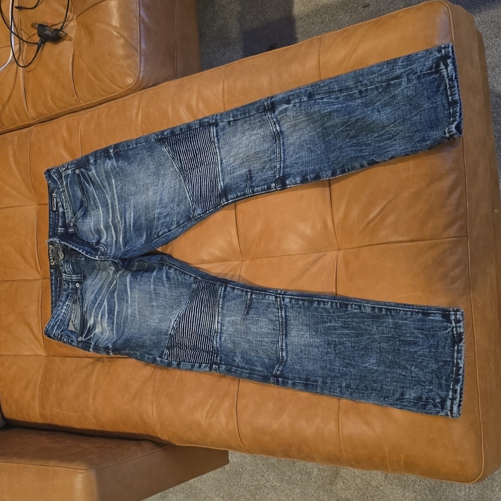 NWOT mens Salvage Havoc skinny moto 32x32